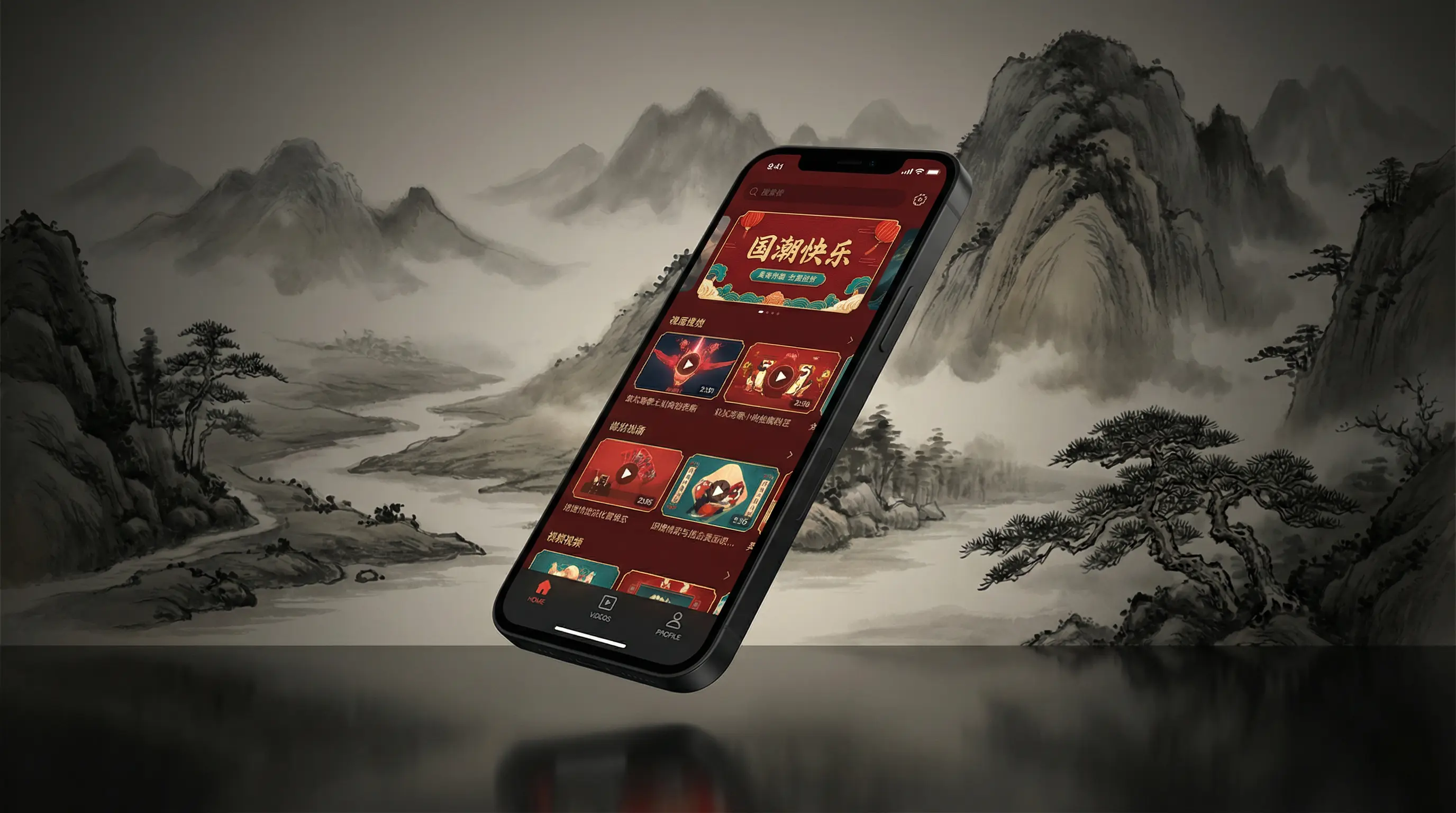 白洁 高义 移动端APP界面展示