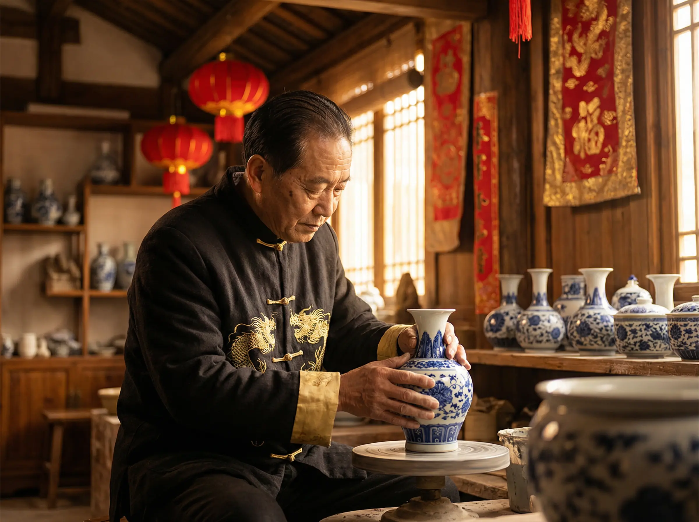 白洁 高义 瓷器工艺视频封面